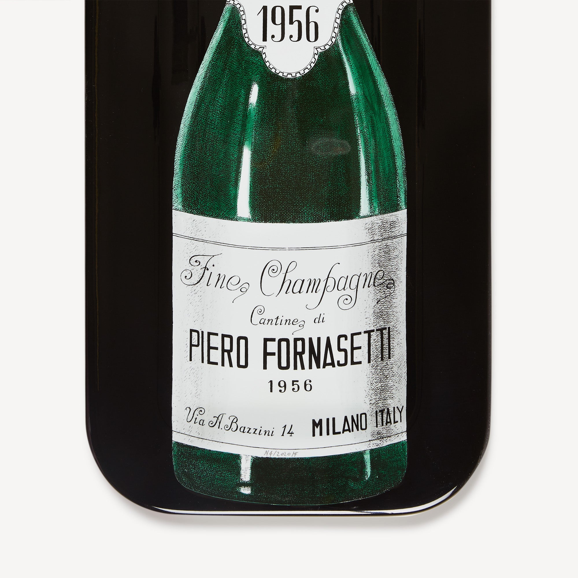 fornasetti-champagne-tablett-serviertablett-korken-motiv image 4