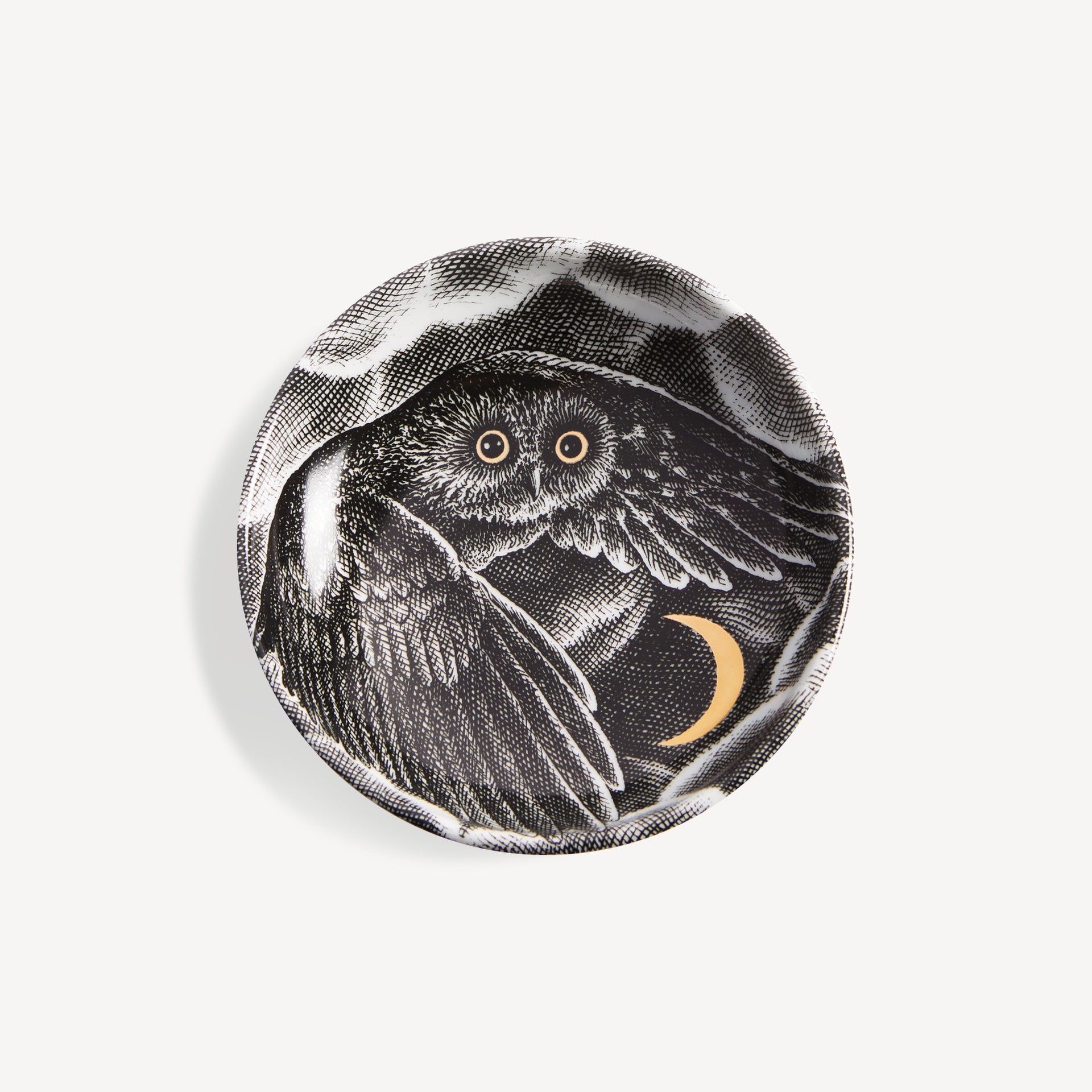 fornasetti-civetta-nella-notte-aschenbecher-porzellan-eule image 1