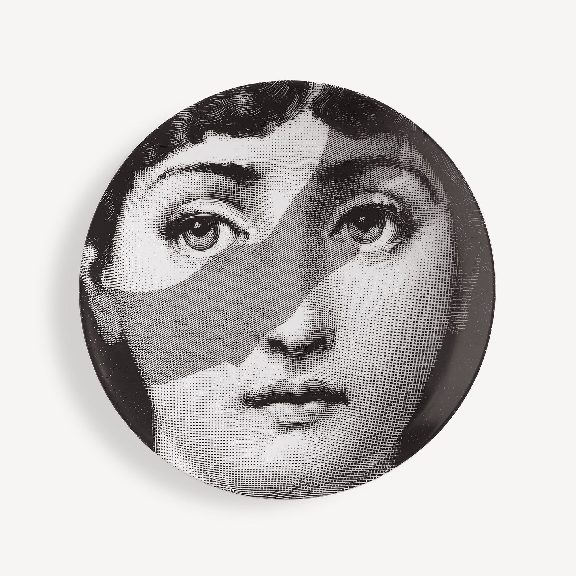 fornasetti-tema-e-variazioni-n-134-wandteller-porzellan-gesicht image 1