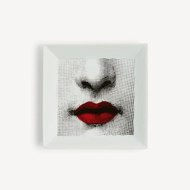 fornasetti-red-lips-schale-eckig-n-397-porzellan-lippen image 1