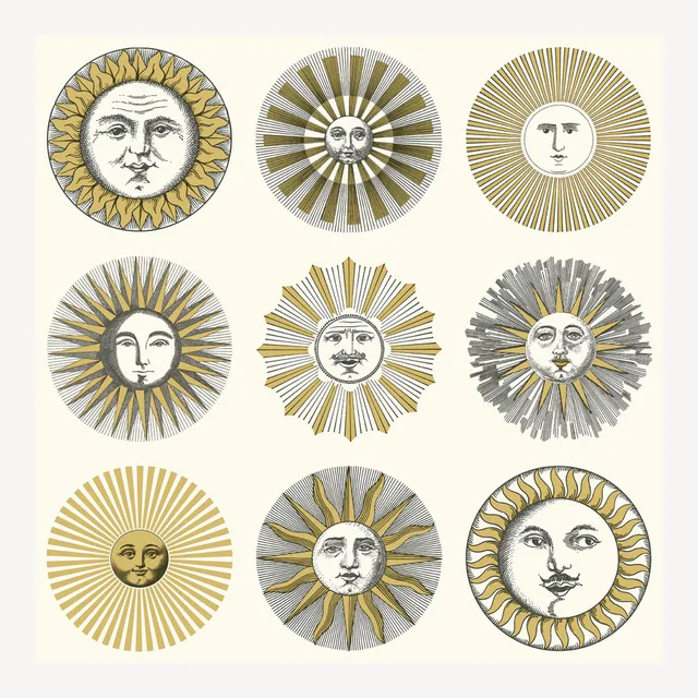 atelier-fornasetti-soli-tapete-sonne-52-cm-x-10-m image 1