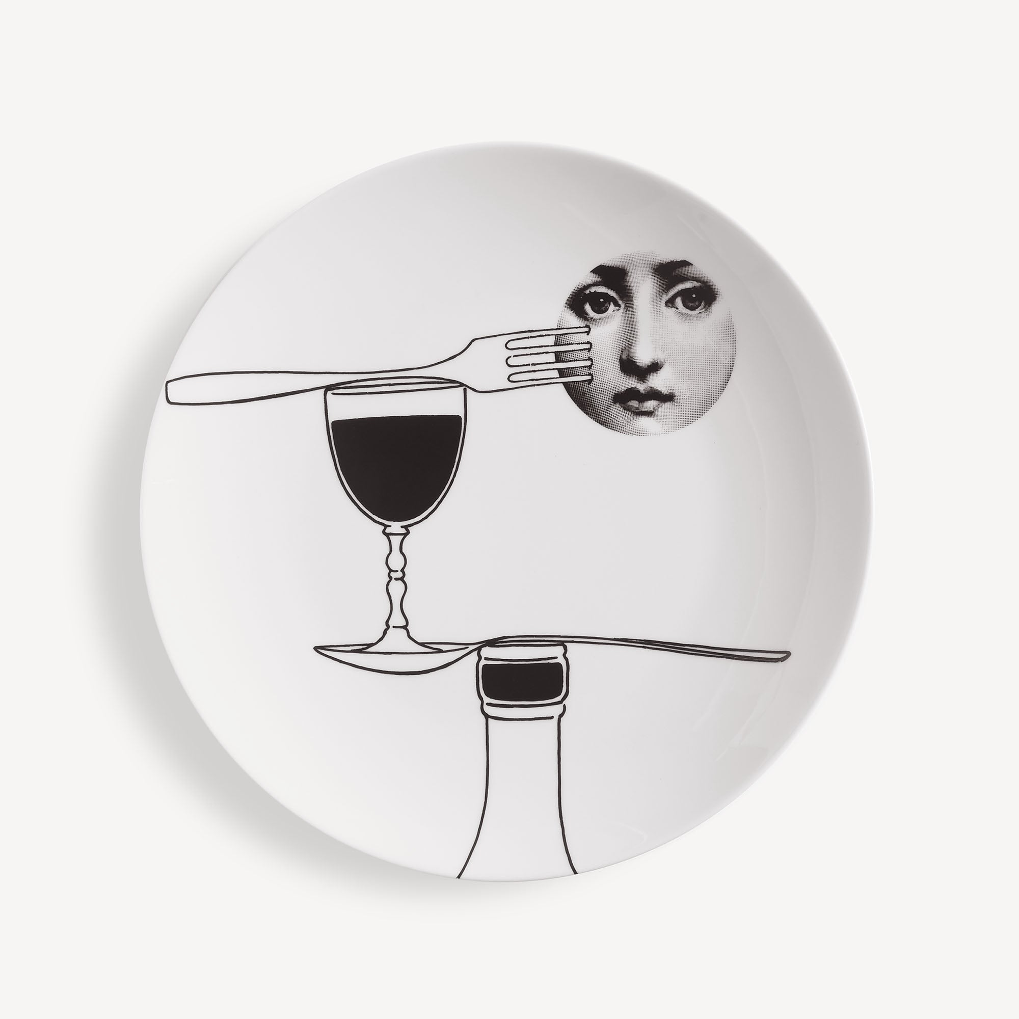 fornasetti-tema-e-variazioni-n-136-wandteller-porzellan-lina-cavalieri image 1