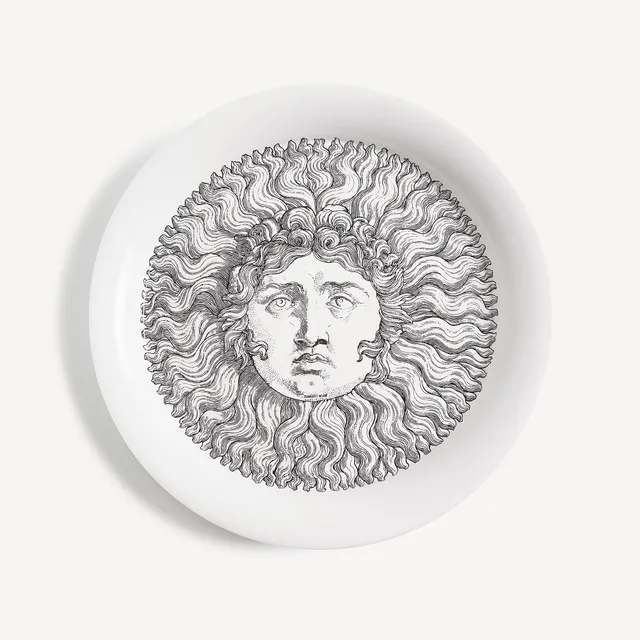 fornasetti-re-sole-tablett-metall-rund-sonne image 1