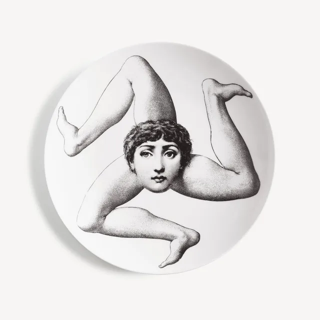 fornasetti-tema-e-variazioni-wandteller-nr-186-porzellan image 1