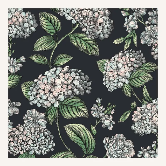 atelier-fornasetti-ramo-di-ortensia-tapete-hortensie-5 image 1