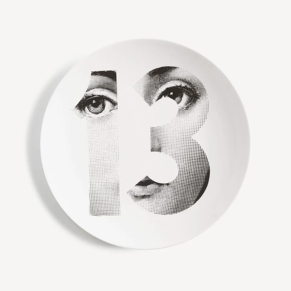 fornasetti-tema-e-variazioni-wandteller-n-108-porzellan image 1