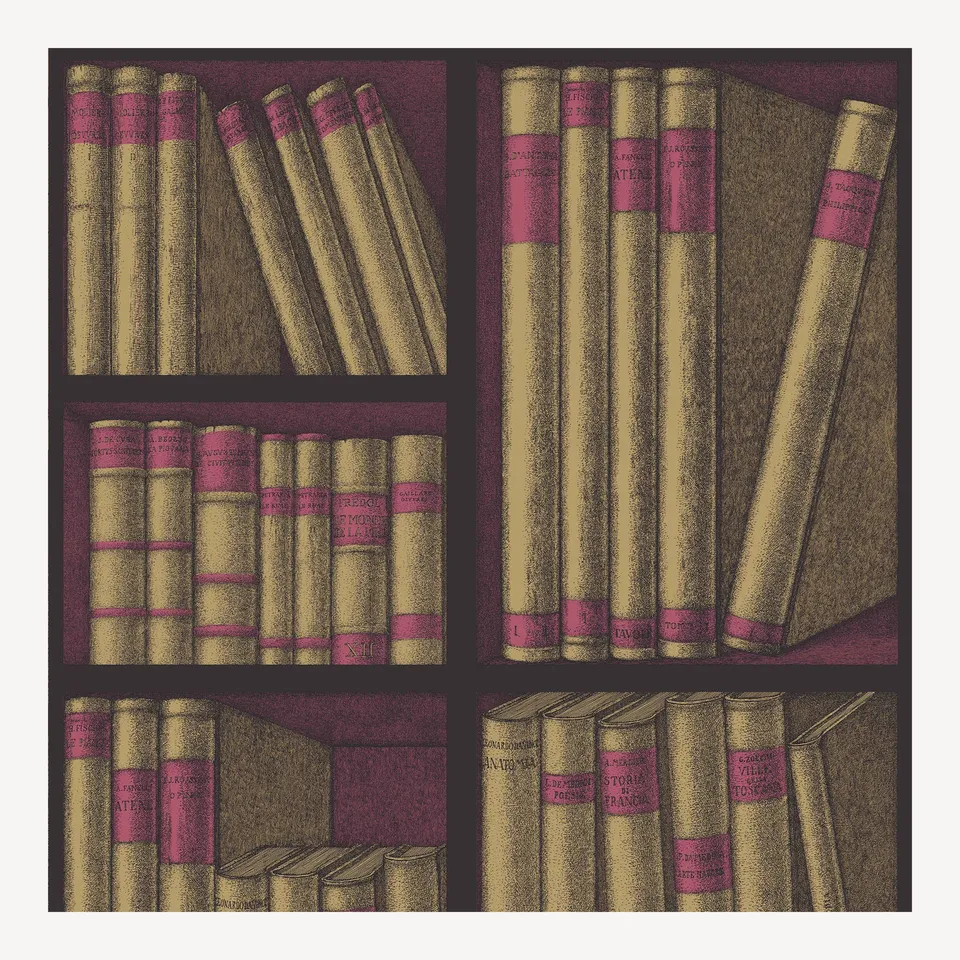fornasetti-ex-libris-tapete-bibliothek-52-cm-x-10-m image 1