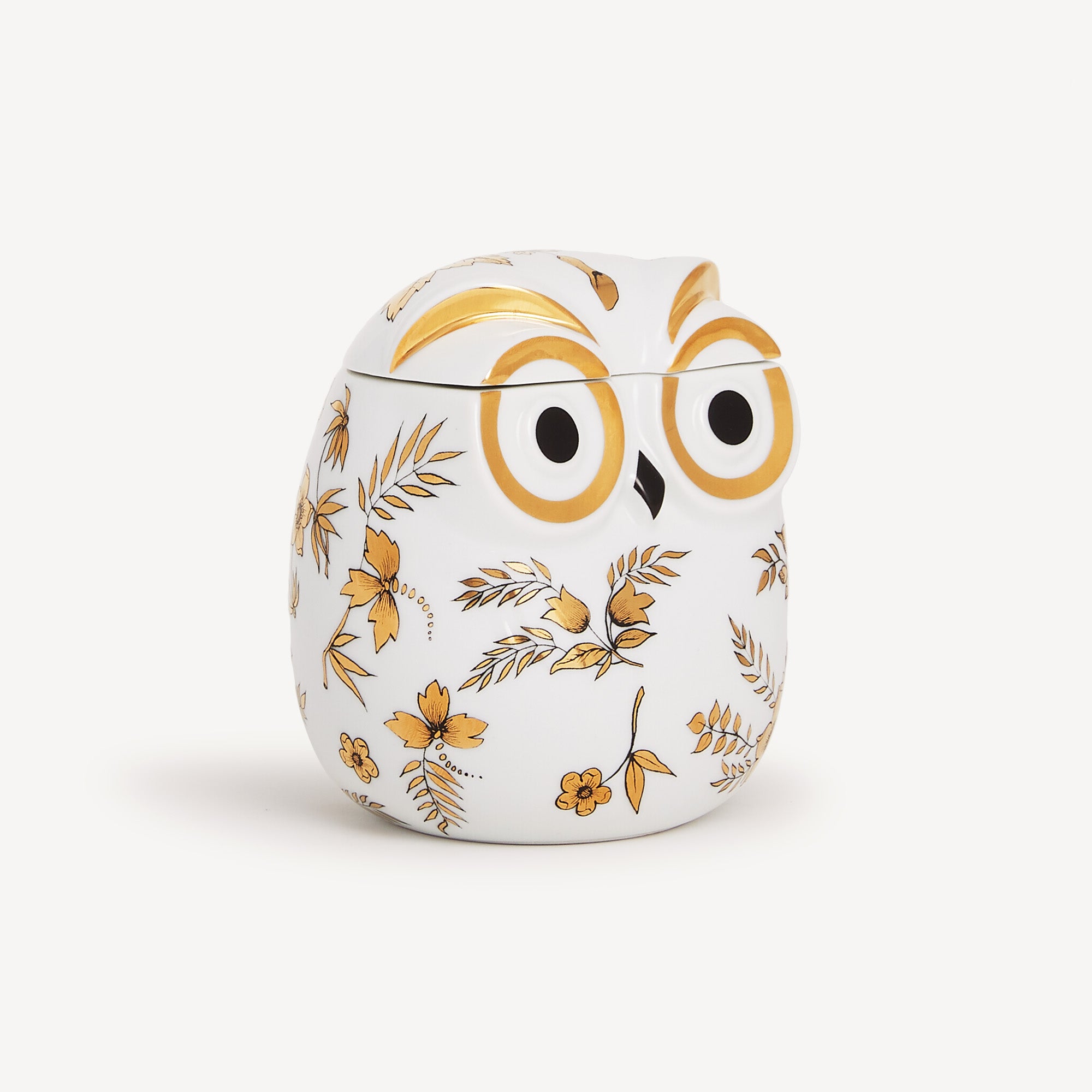 atelier-fornasetti-civetta-fiorata-dose-porzellan-gold image 3