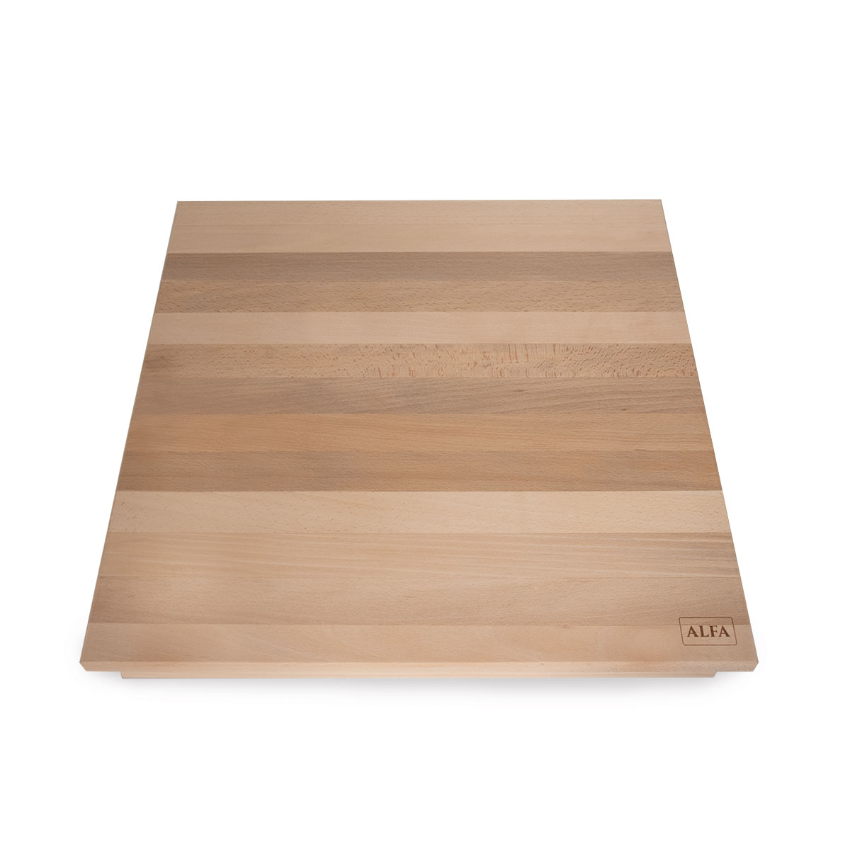 alfa-forni-teigbrett-holz-knetbrett-buchenholz-mit-anschlag image 3