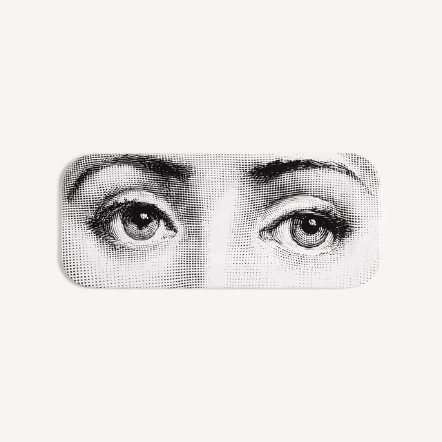 fornasetti-occhi-tablett-augenmotiv-mit-st-nder image 1