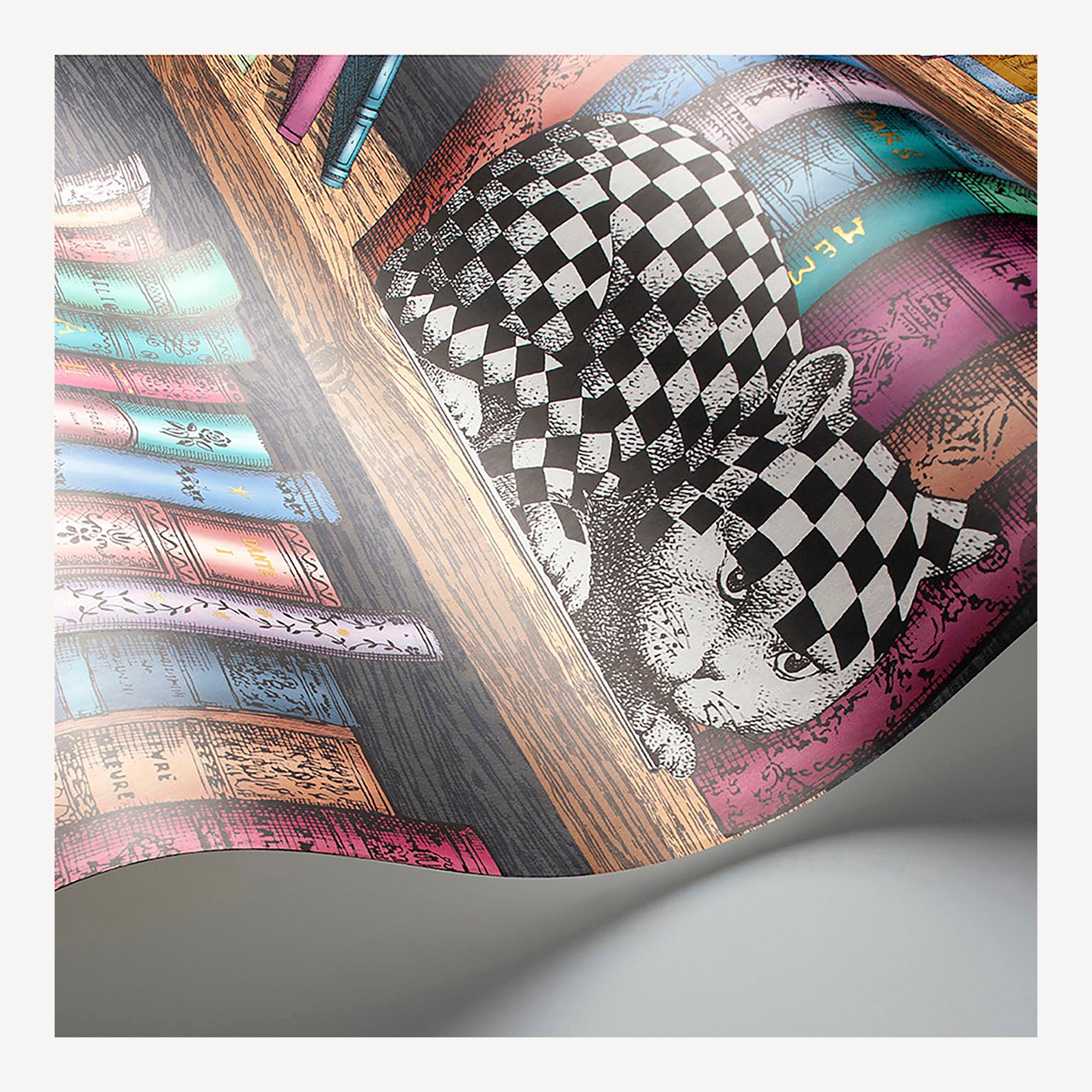 atelier-fornasetti-libreria-tapete-10m-bibliothek image 5