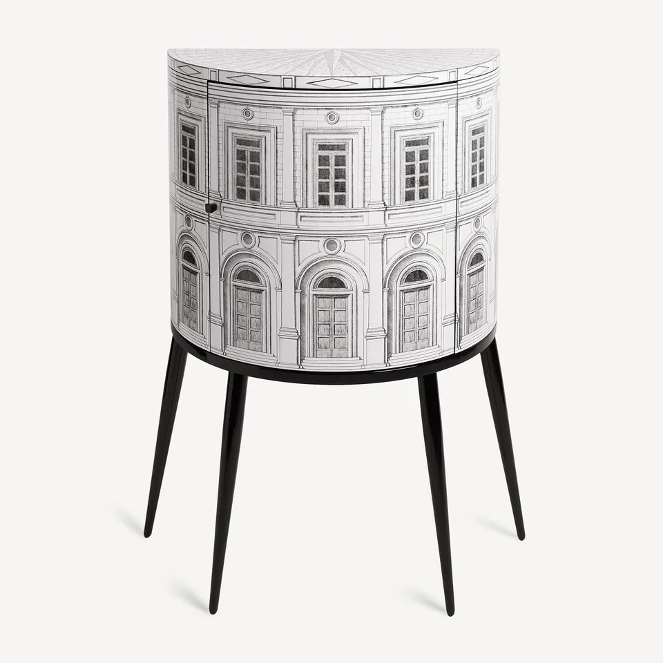 atelier-fornasetti-architettura-konsole-holz-handbemalt image 1