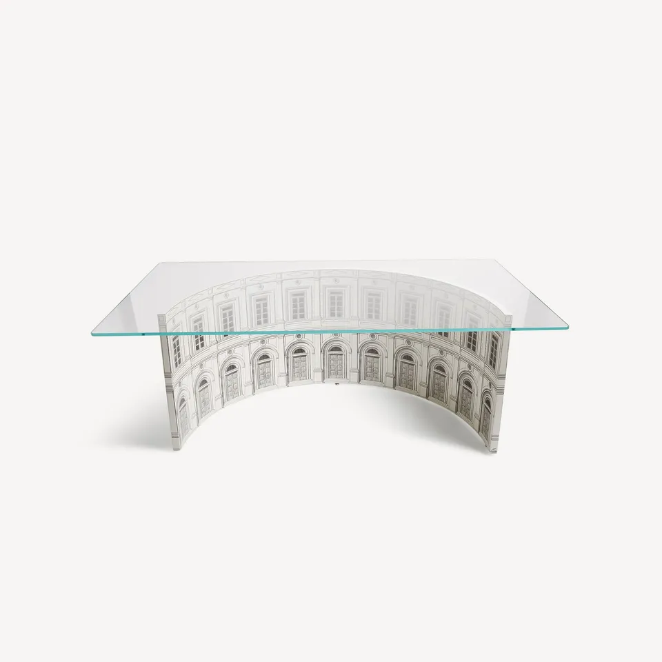 atelier-fornasetti-architettura-amphitheatre-tisch-glas image 1
