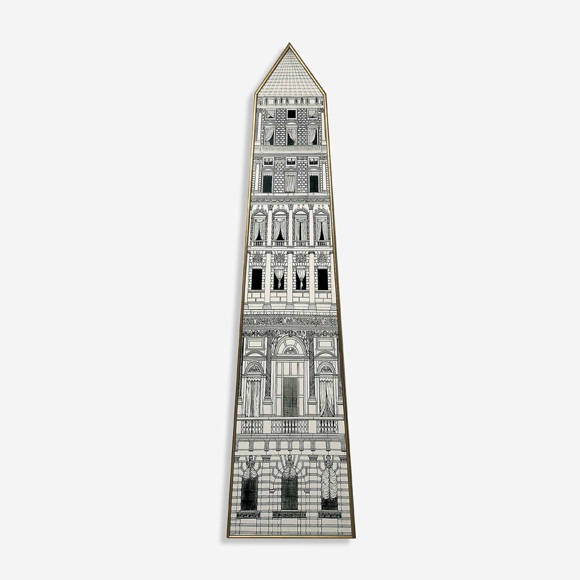 atelier-fornasetti-obelisco-wandpaneel-holz-architettura image 1