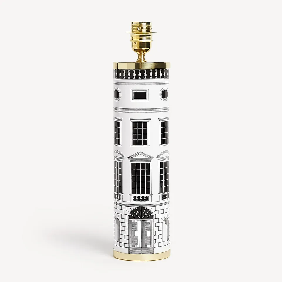 atelier-fornasetti-furniture-lampenfu-architettura-metall-zylindrisch image 1