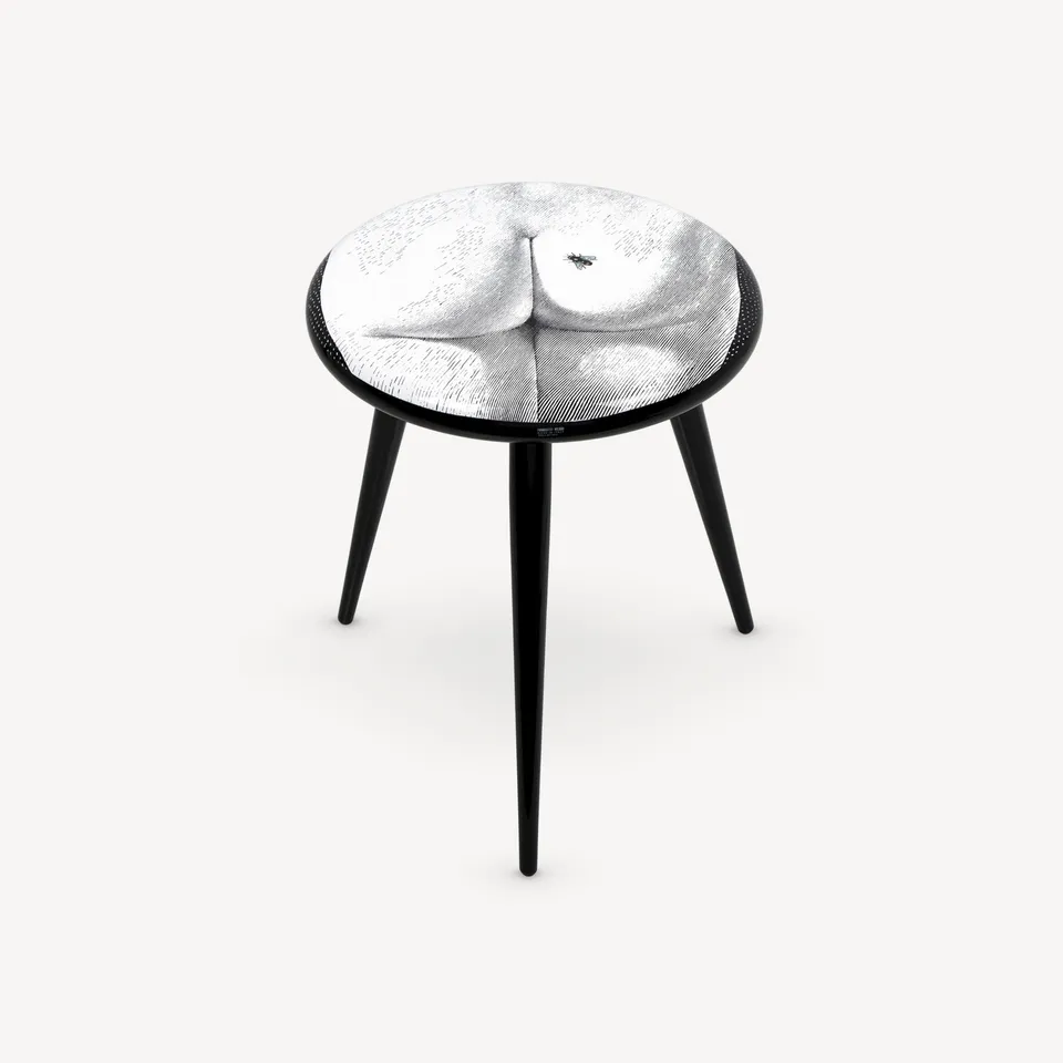 atelier-fornasetti-bee-hocker-rund-biene image 1