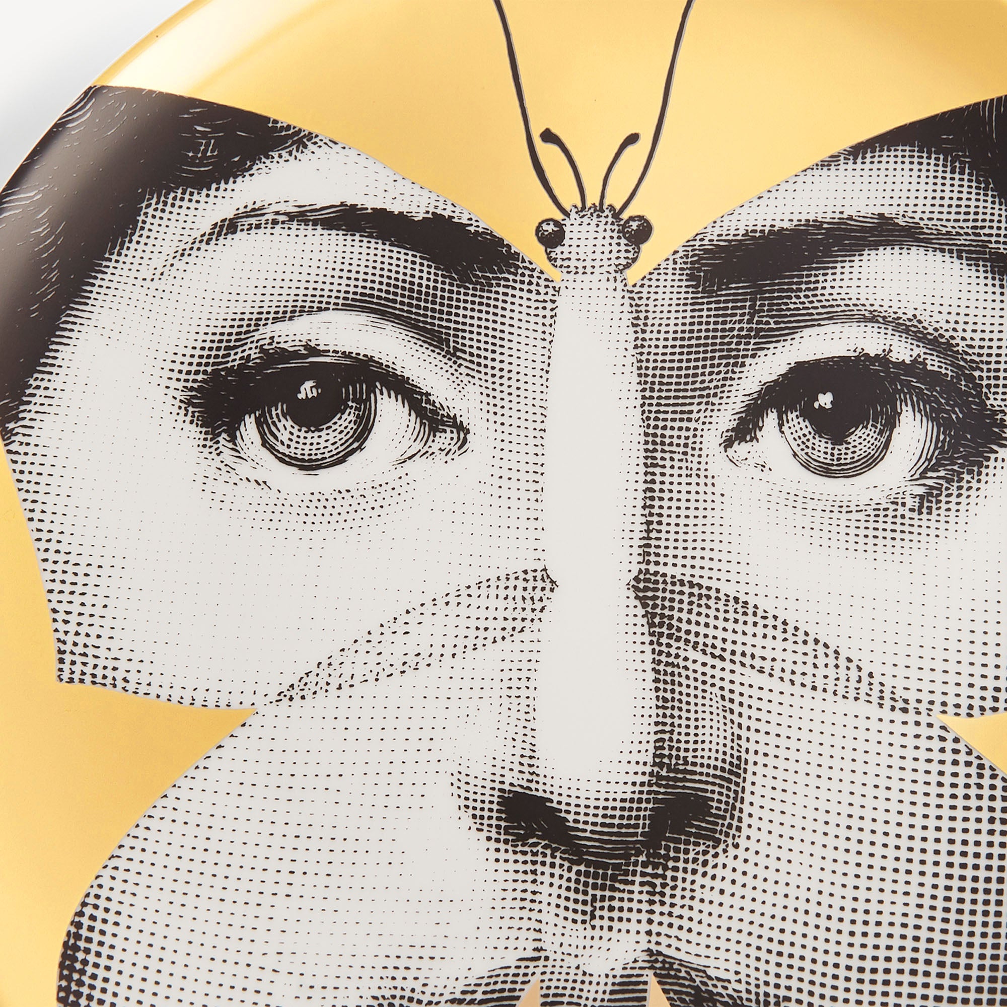 fornasetti-tema-e-variazioni-n-96-wandteller-gold-dekor image 4