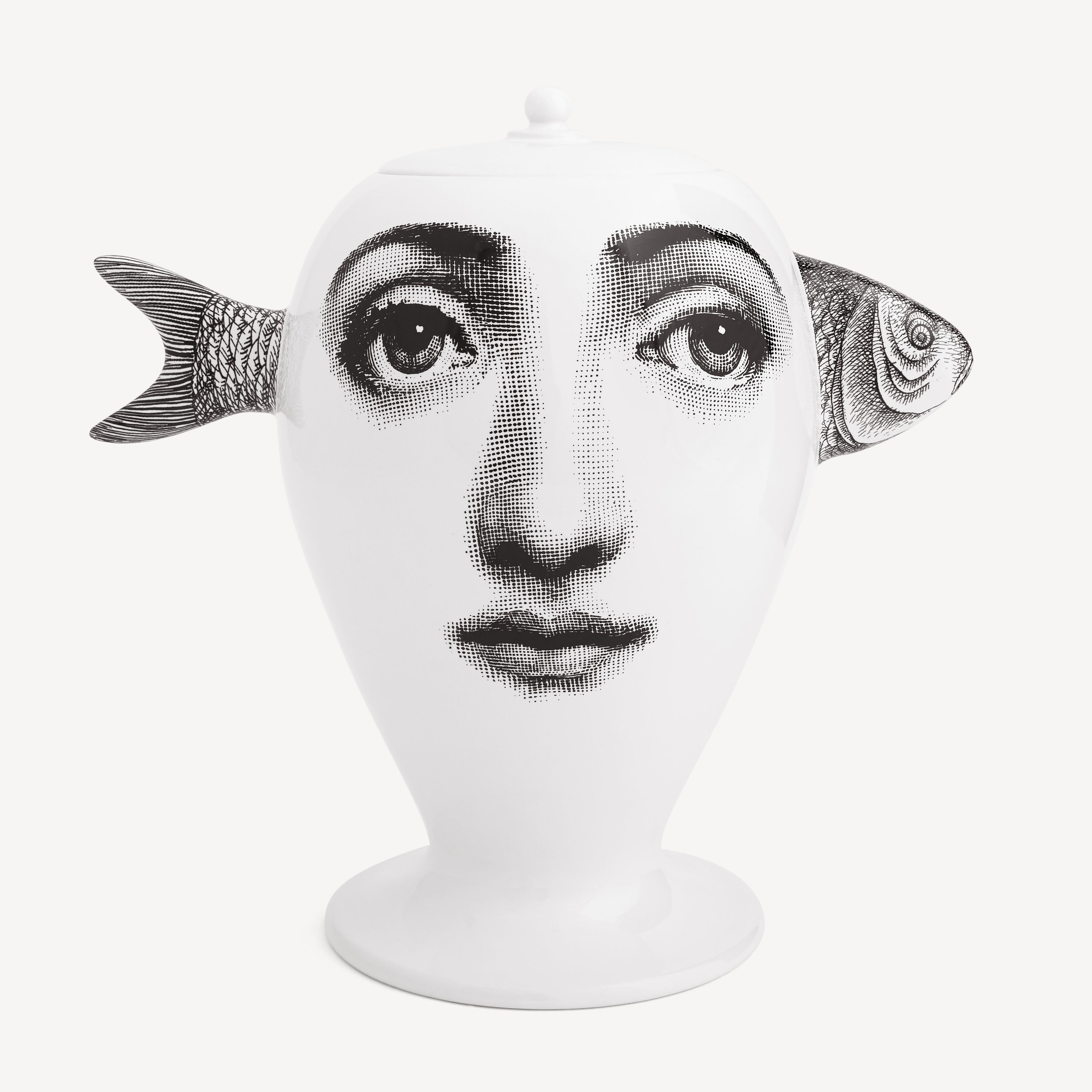 fornasetti-vase-pesce-keramik-gesichtsmotiv image 1