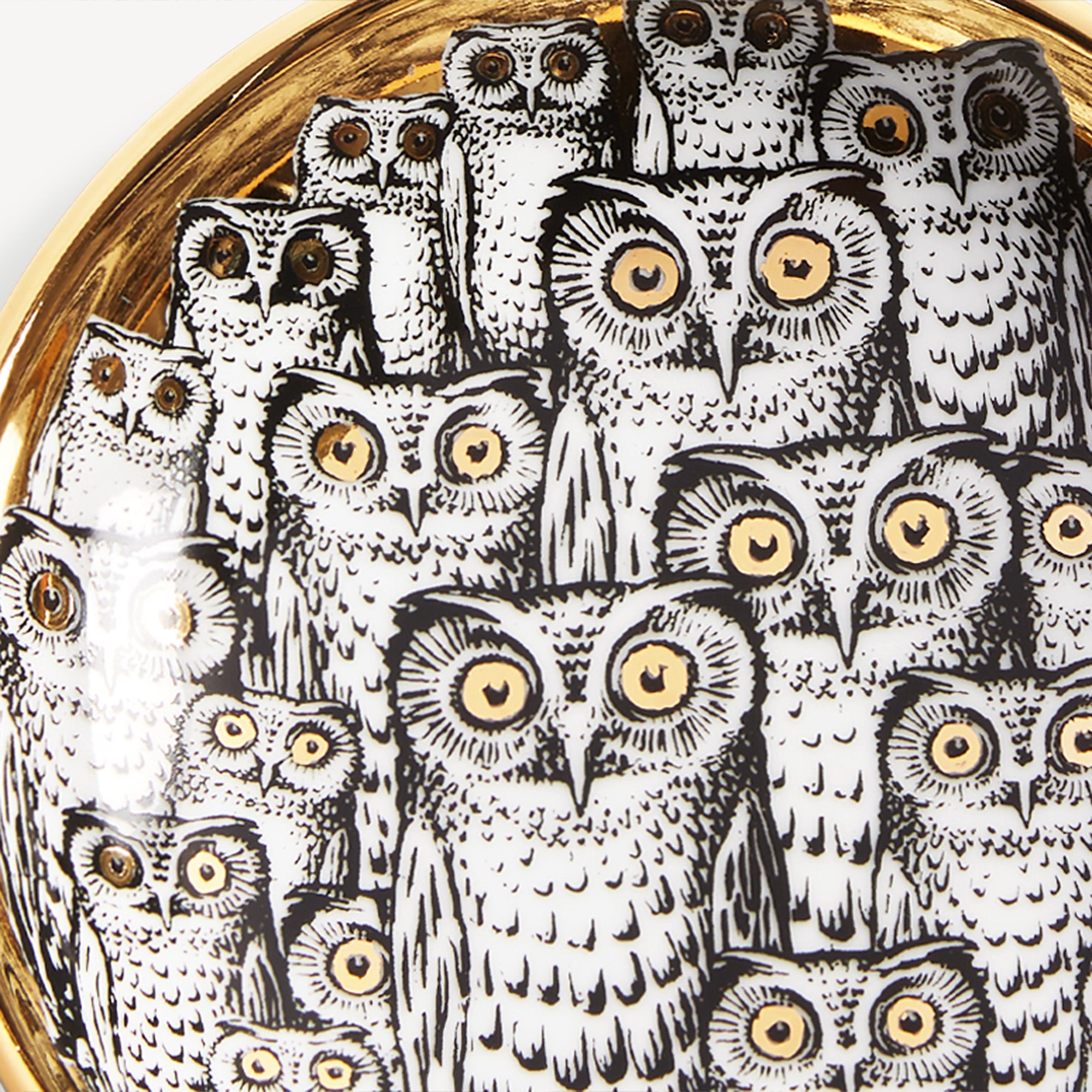 atelier-fornasetti-congresso-di-civette-aschenbecher-porzellan image 4