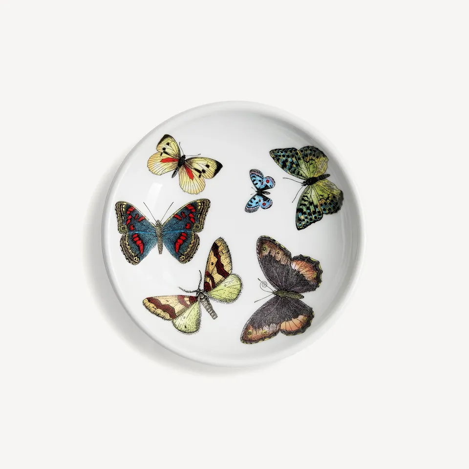 fornasetti-farfalle-aschenbecher-rund-porzellan-schmetterling image 1