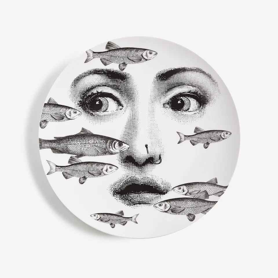 fornasetti-tema-e-variazioni-wandteller-n-392-porzellan-cavalieri image 1