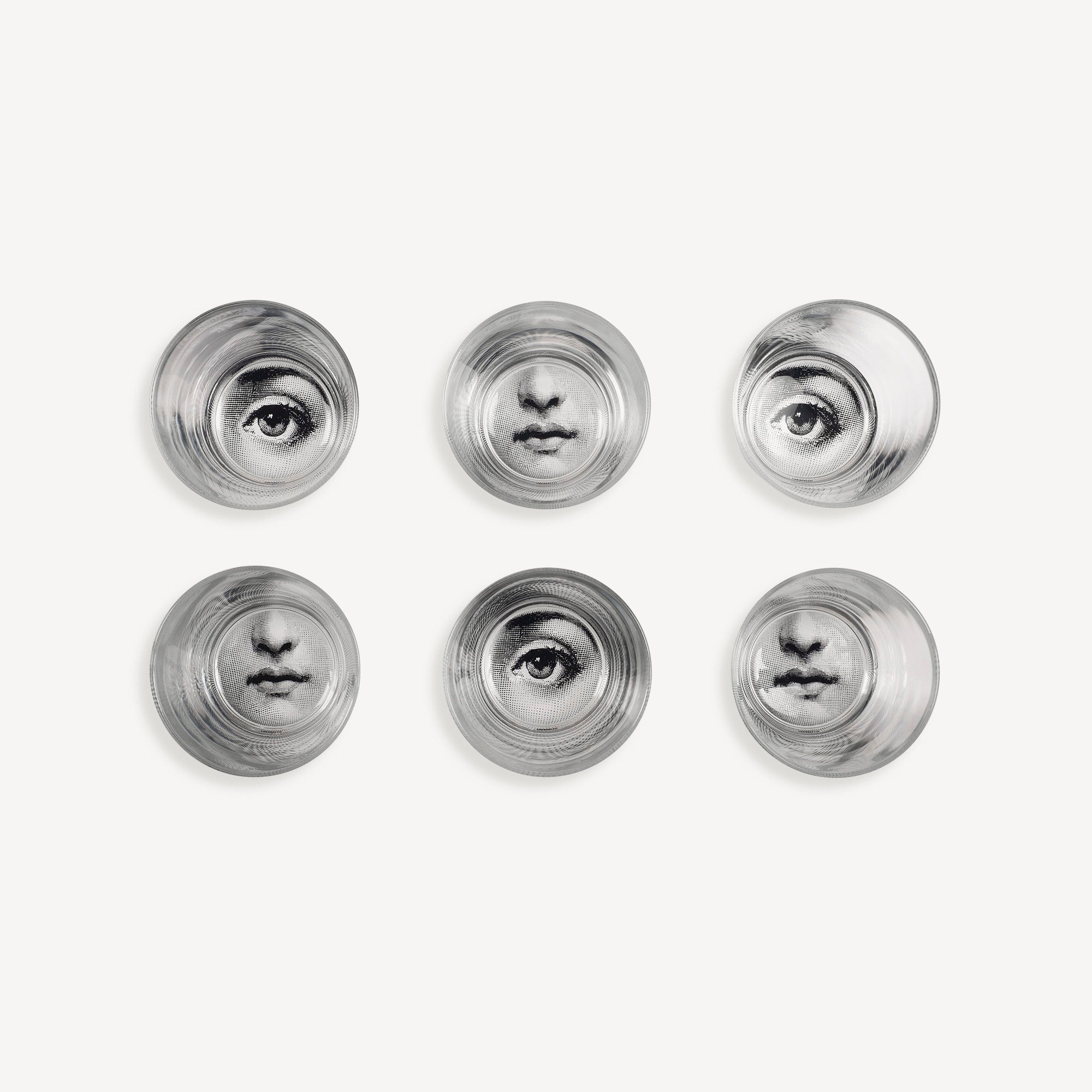 fornasetti-occhio-e-bocca-gl-ser-6er-set-wassergl-ser image 4