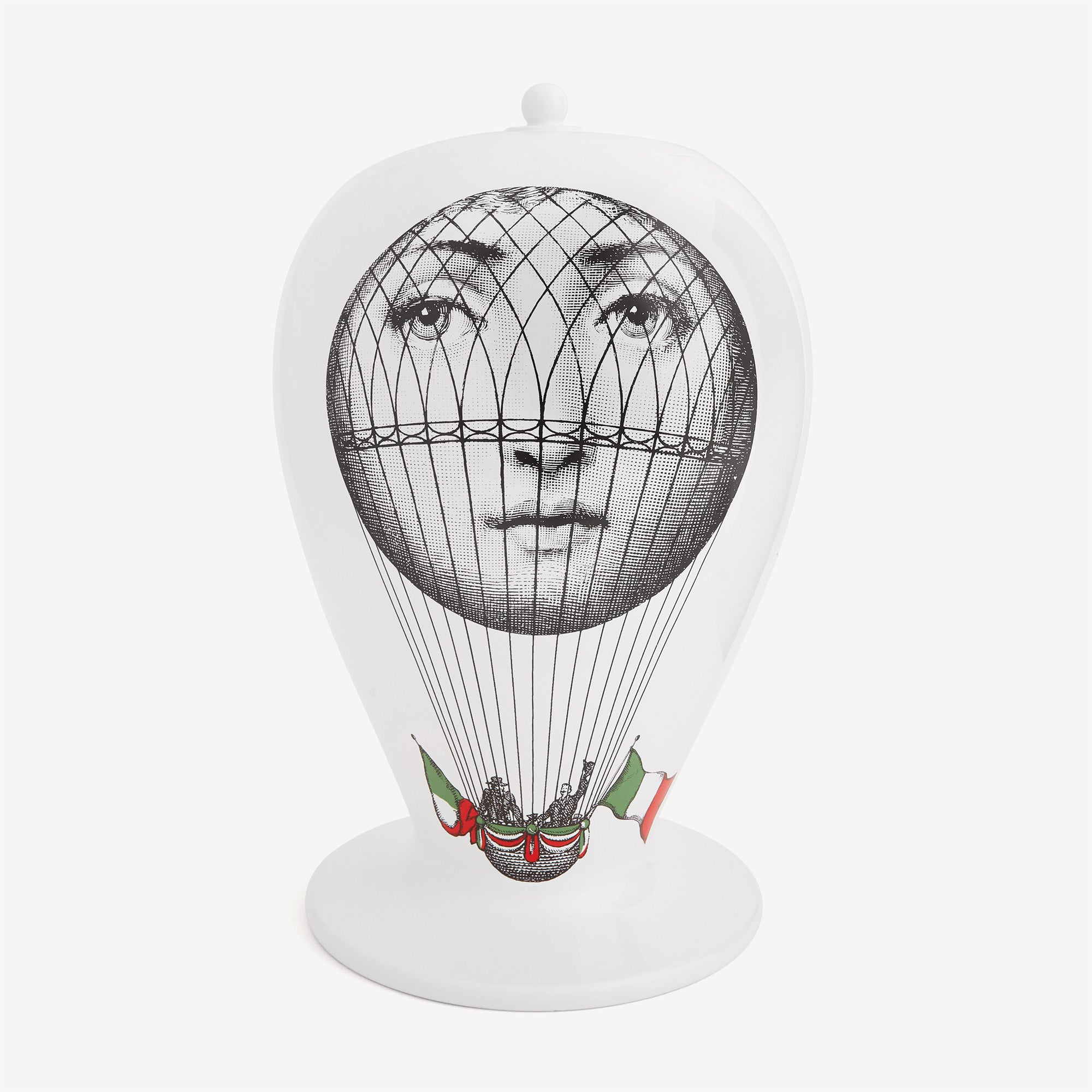 fornasetti-unit-d-italia-maxi-vase-keramikvase-gesicht image 1