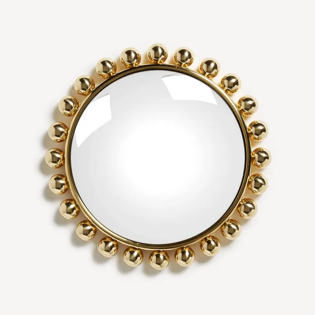 fornasetti-collier-spiegel-messing-konvex-dekor image 1