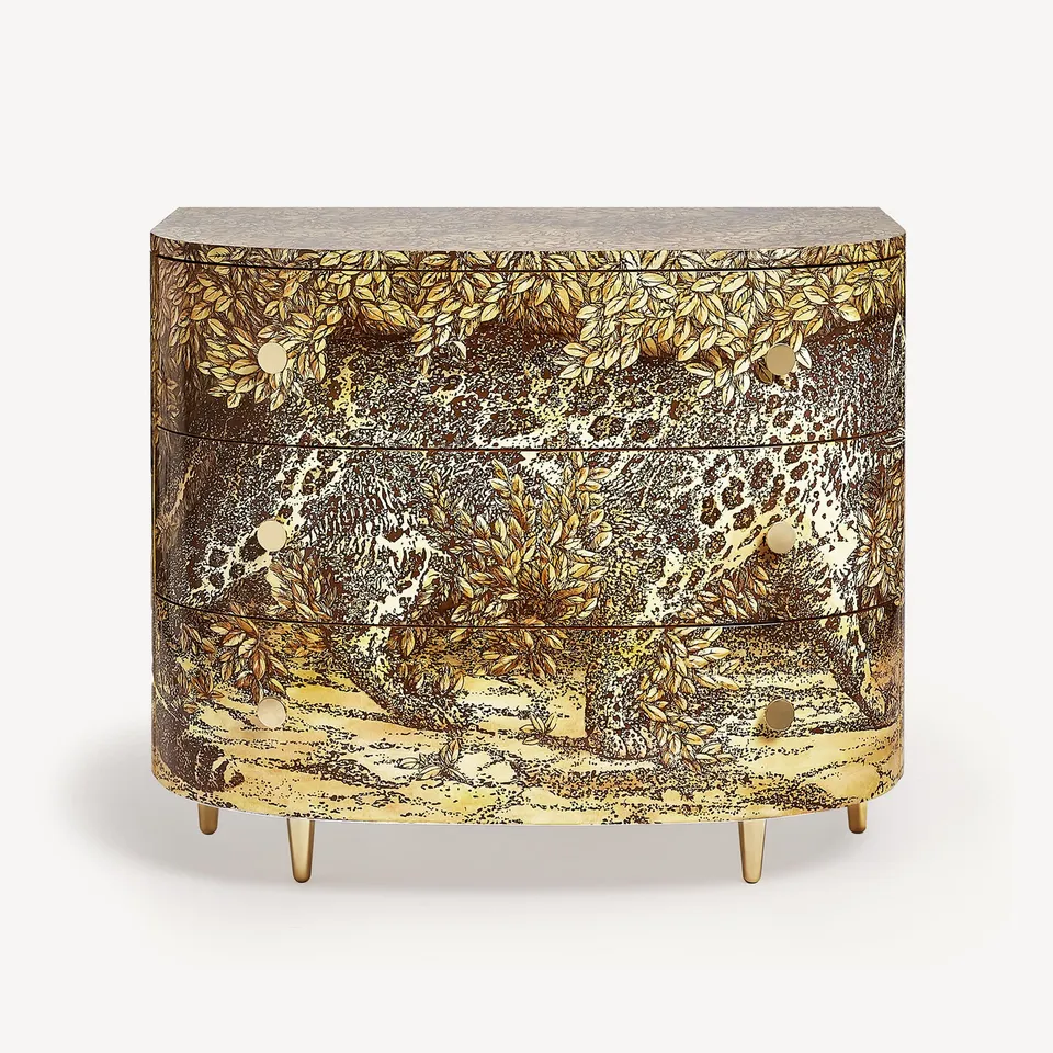 fornasetti-leopardo-kommode-halbrund-leopard-glasplatte image 1