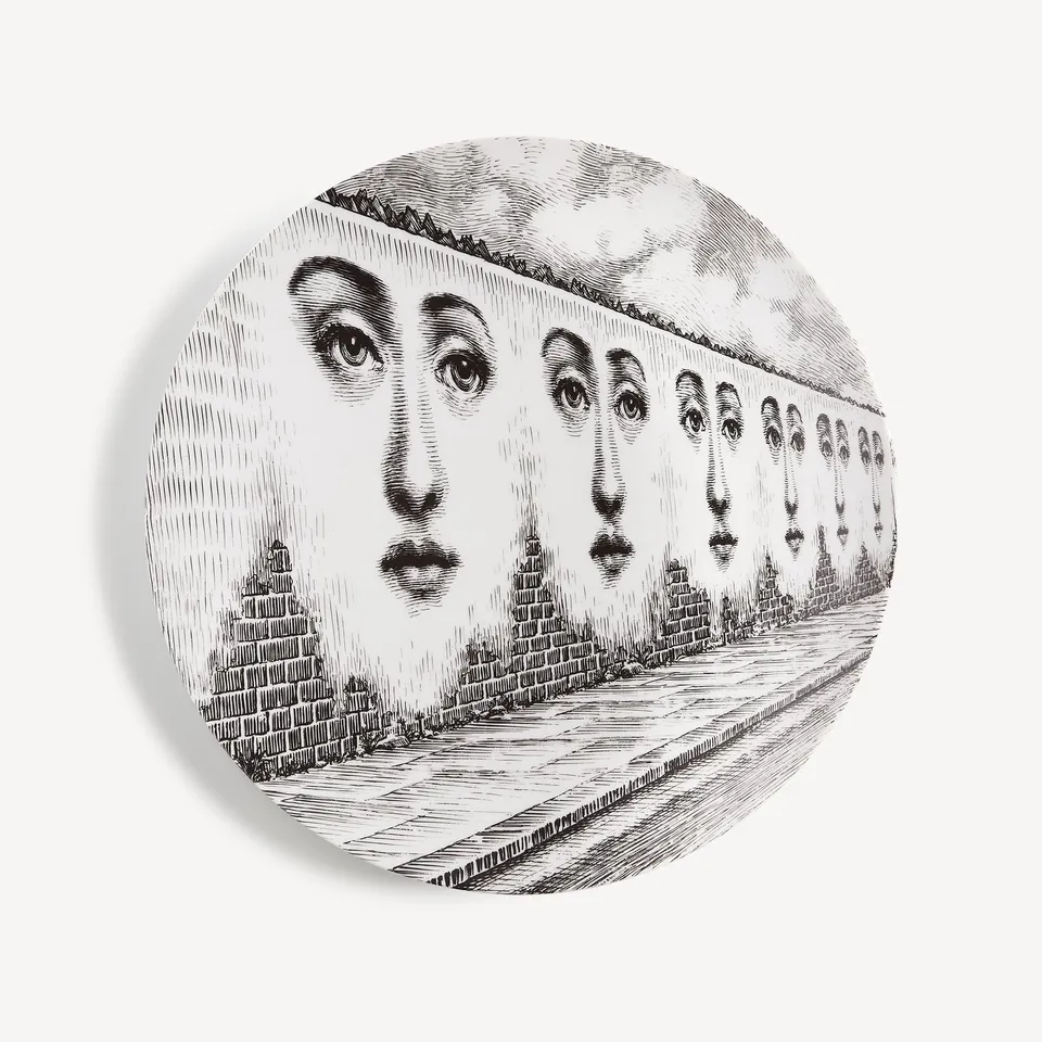 fornasetti-tema-e-variazioni-wandteller-n-299-porzellan image 1