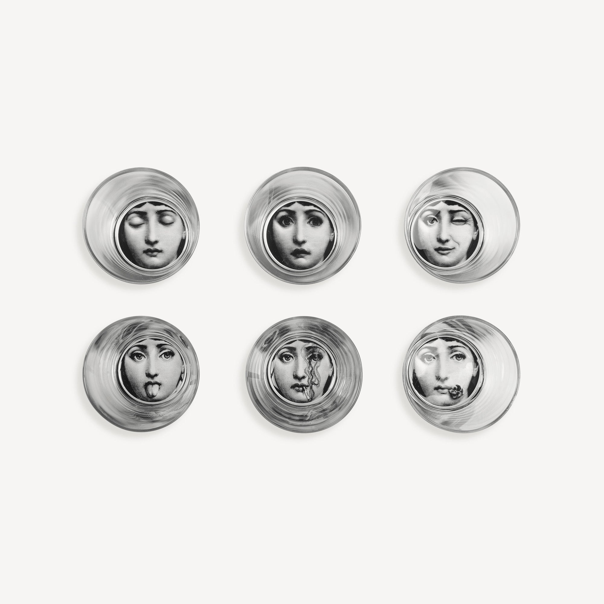 atelier-fornasetti-tema-e-variazioni-gl-ser-set-6-tlg-gesicht image 4