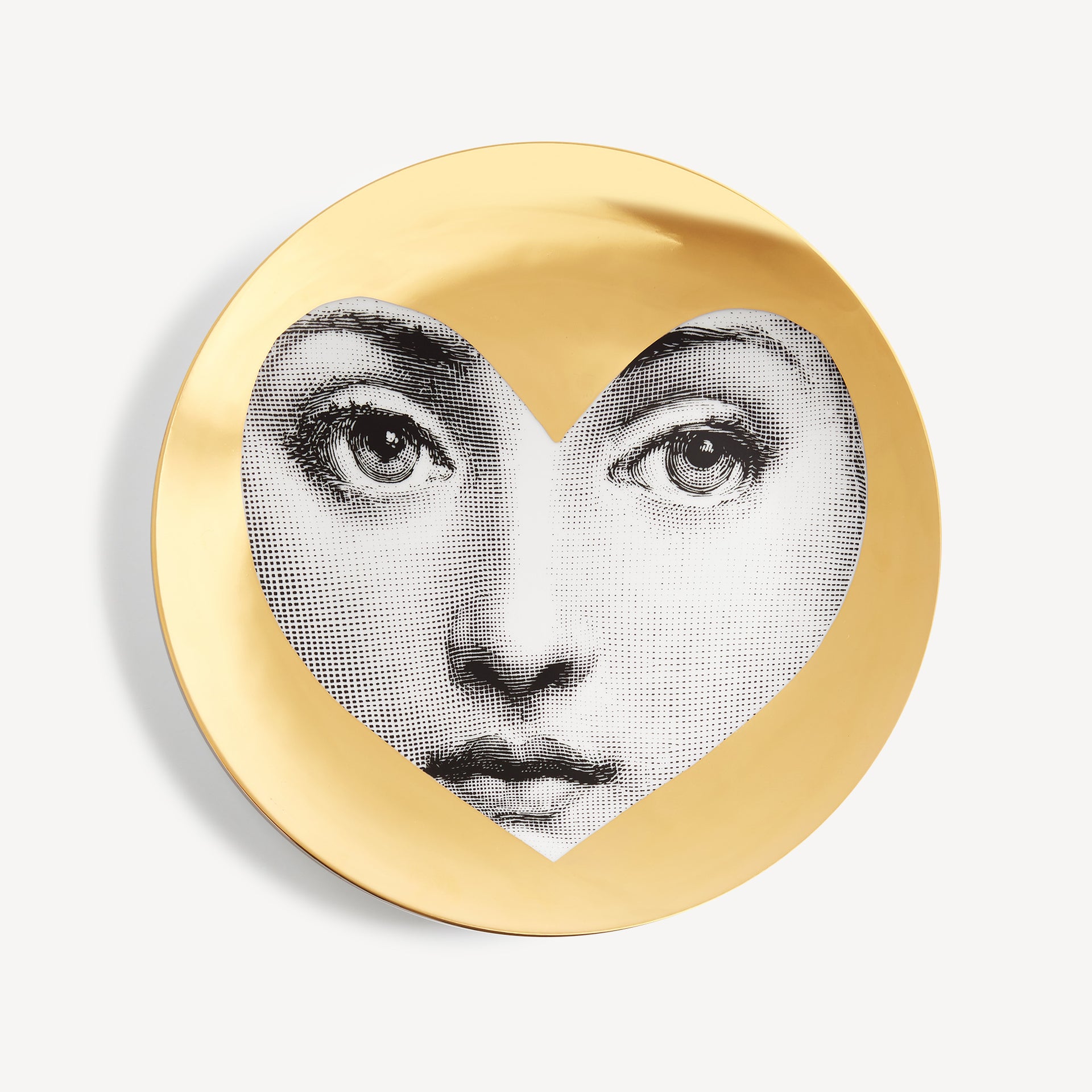 fornasetti-tema-e-variazioni-wandteller-n-41-porzellan-gold image 1