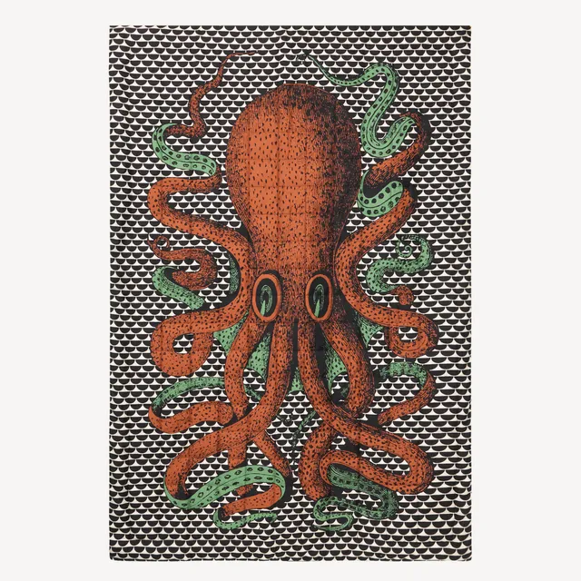 fornasetti-polipo-silk-plaid-seidendecke-wendefarben image 1