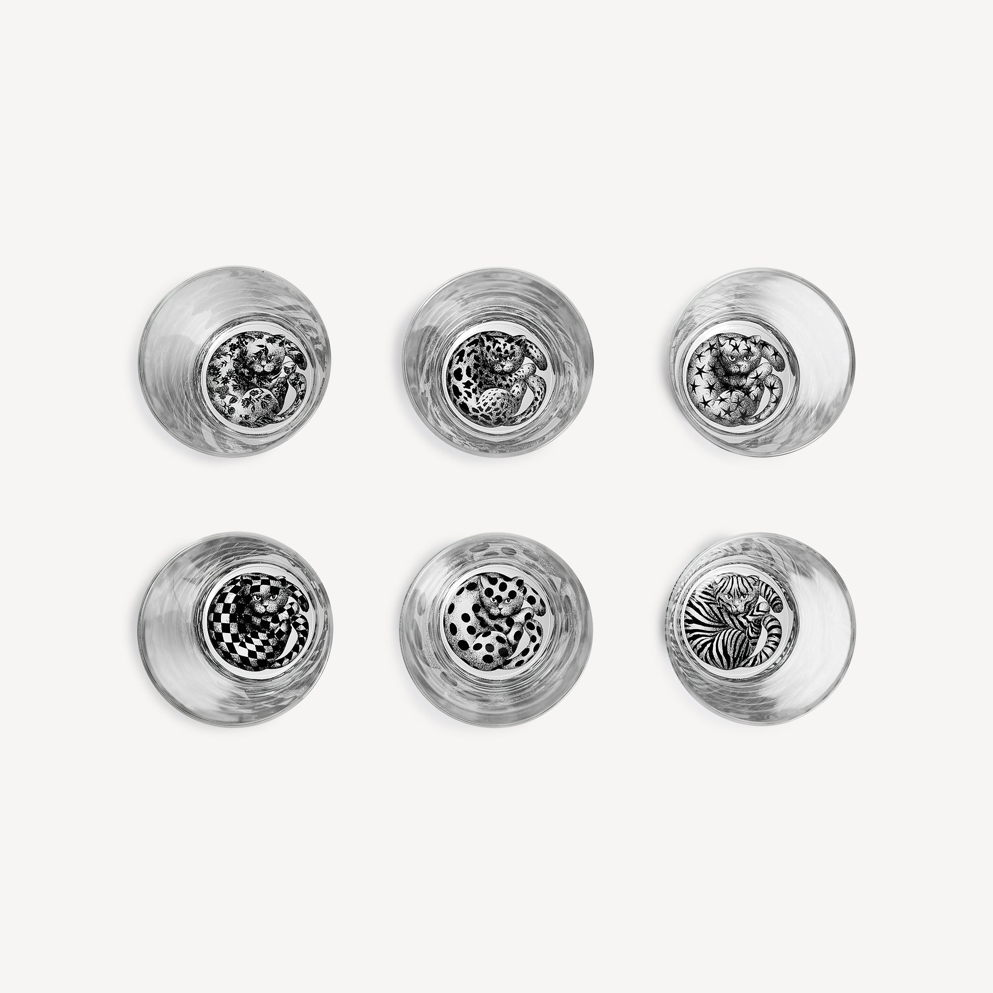 fornasetti-high-fidelity-gl-ser-6er-set-katze image 3