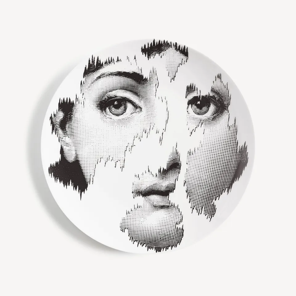 atelier-fornasetti-tema-e-variazioni-n-115-wandteller-porzellan image 1