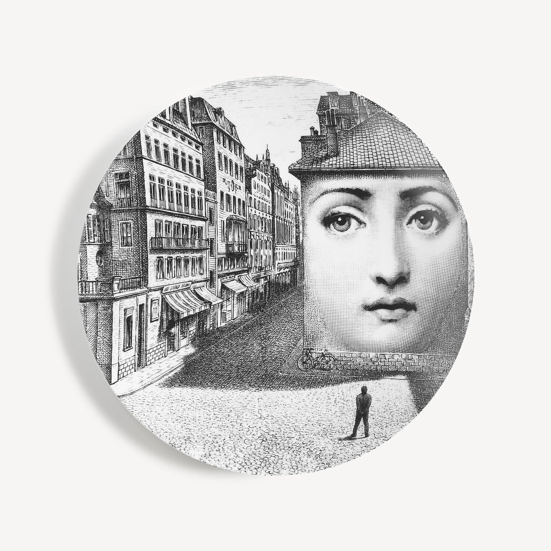 fornasetti-tema-e-variazioni-wandteller-n-223-porzellan image 1