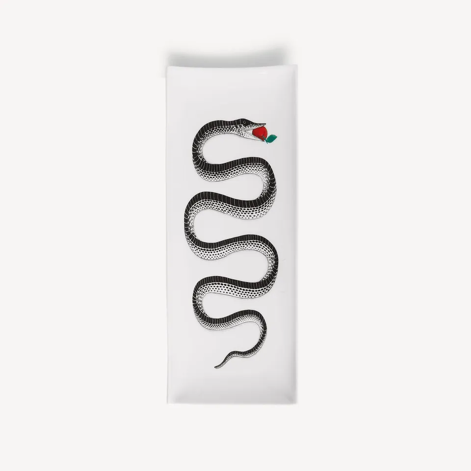 fornasetti-serpente-tablett-rechteckig-schlange-gold-2 image 1