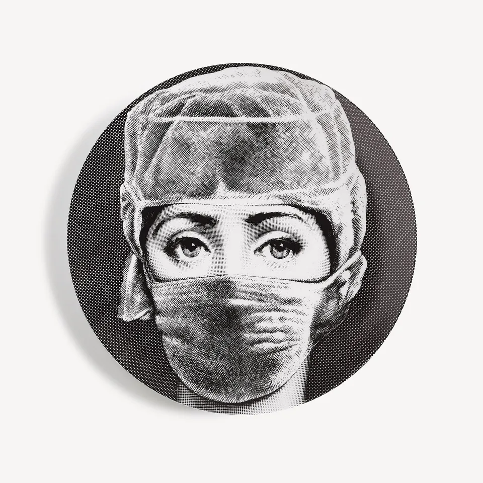 atelier-fornasetti-tema-e-variazioni-wandteller-n-268-porzellan image 1