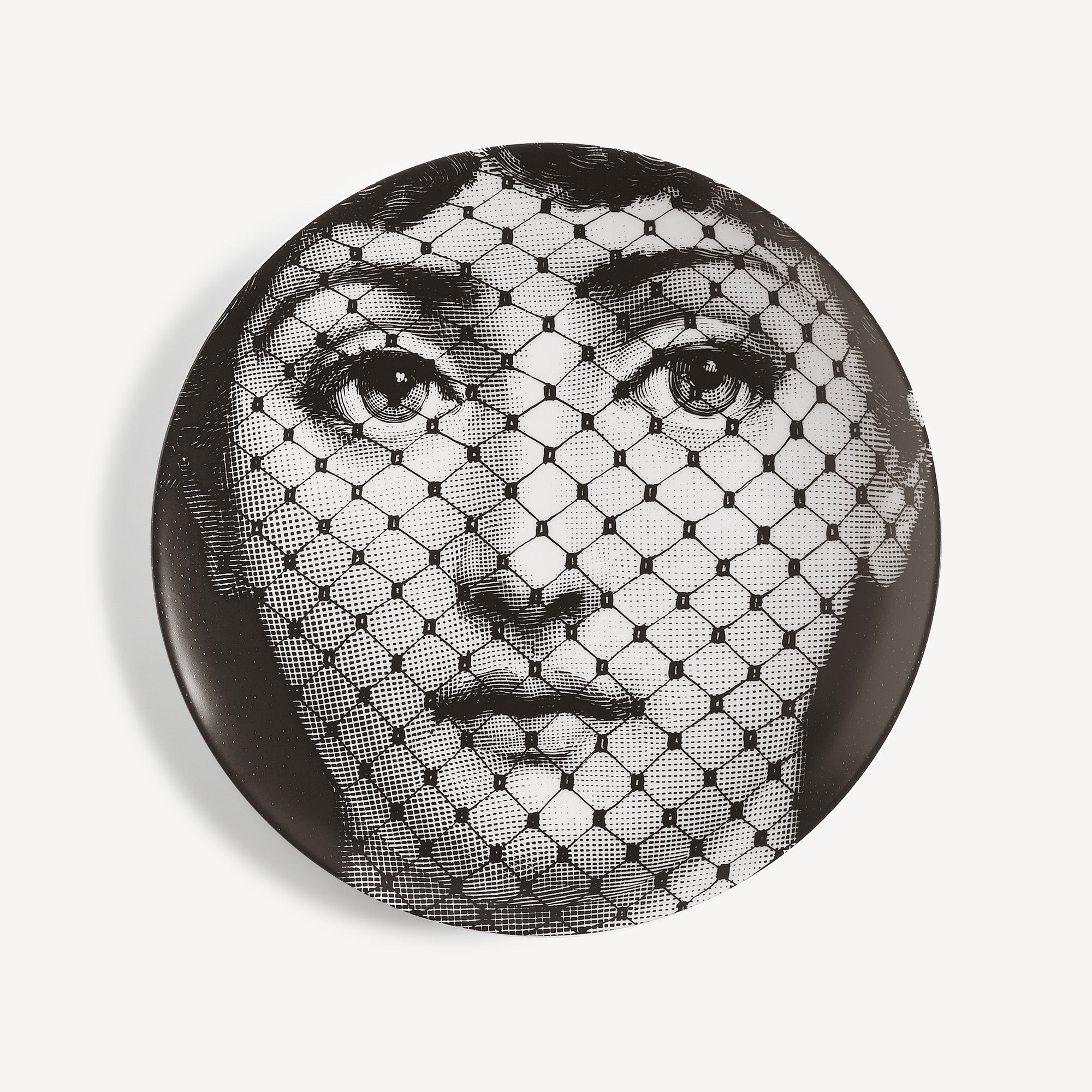 atelier-fornasetti-tema-e-variazioni-nr-78-wandteller-porzellan-26cm image 1