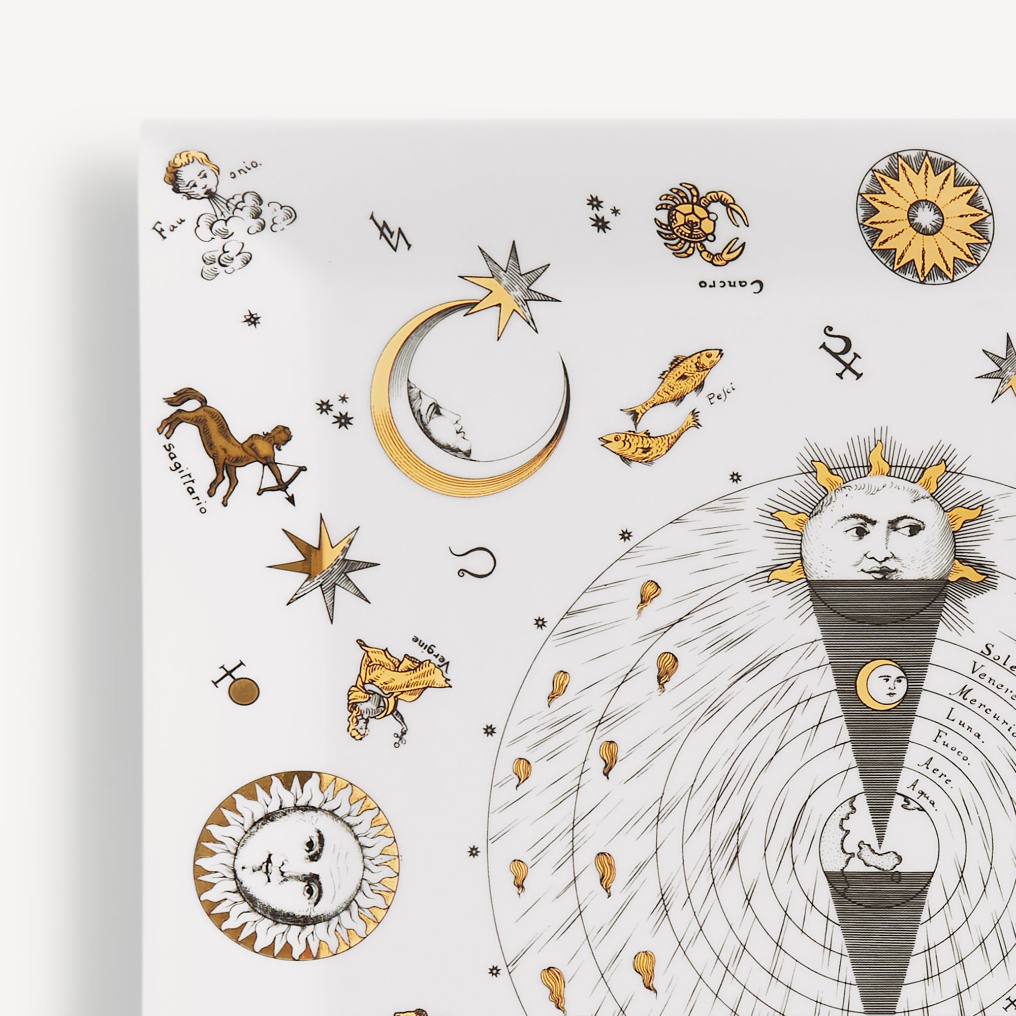 atelier-fornasetti-astronomici-tablett-serviertablett-gold-tierkreis image 4