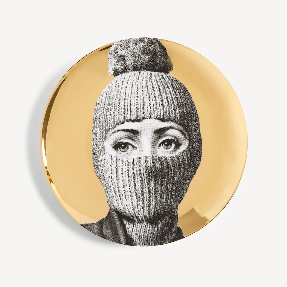 fornasetti-tema-e-variazioni-wandteller-n-160-porzellan-gesicht image 1