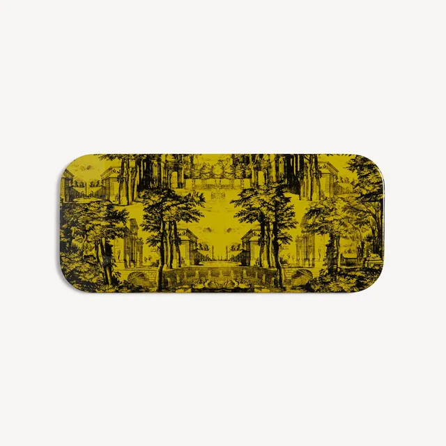 fornasetti-giardino-settecentesco-tablett-rechteckig image 1