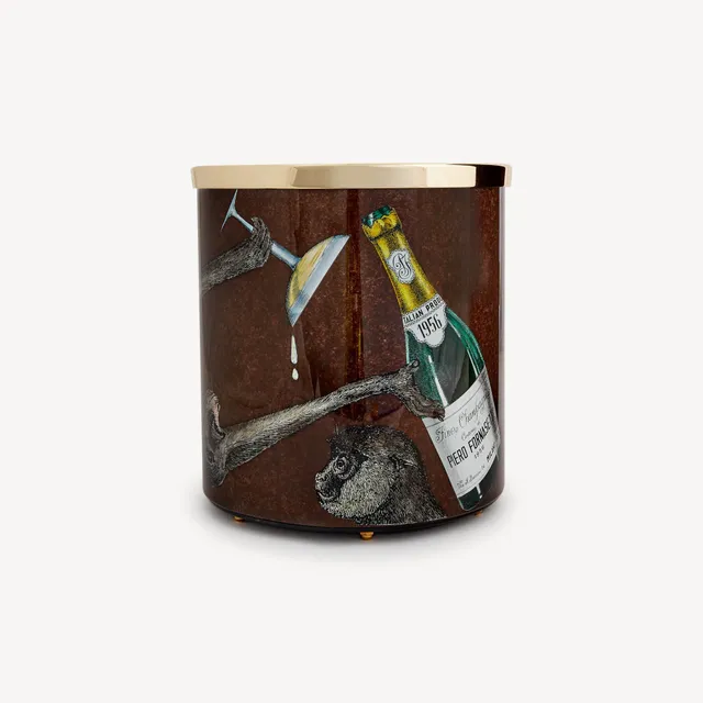 atelier-fornasetti-scimmie-co-papierkorb-metall-affen image 1