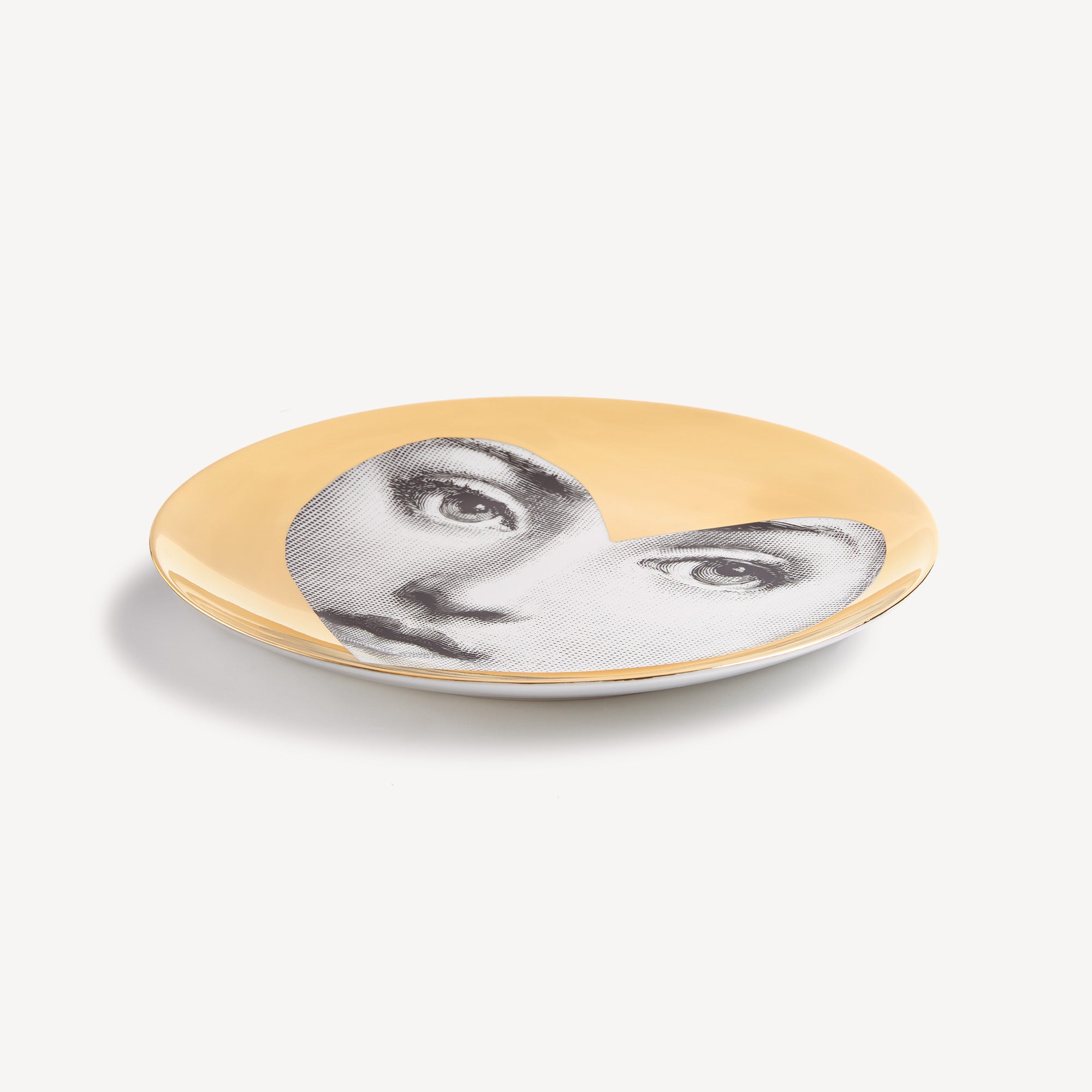 fornasetti-tema-e-variazioni-n-41-wandteller-porzellan-gold image 2