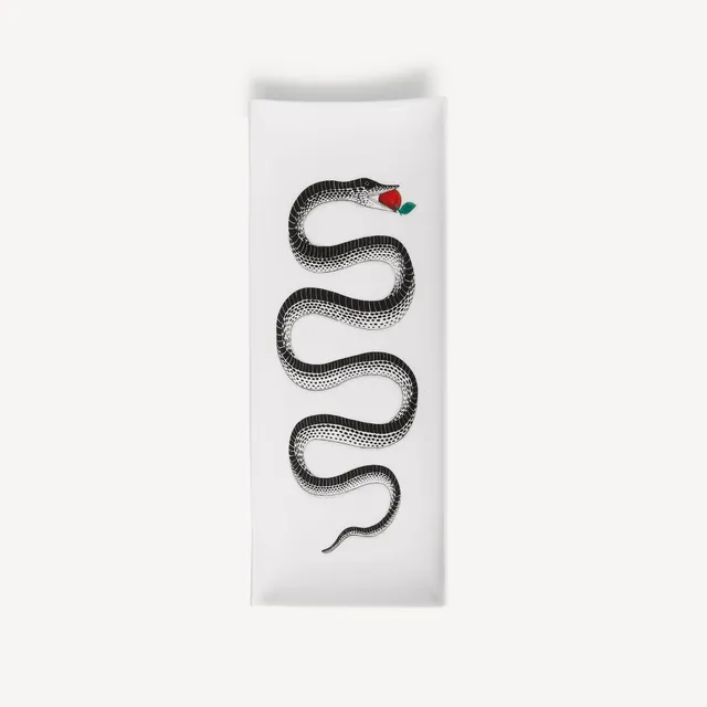 fornasetti-serpente-tablett-rechteckig-schlange-gold image 1