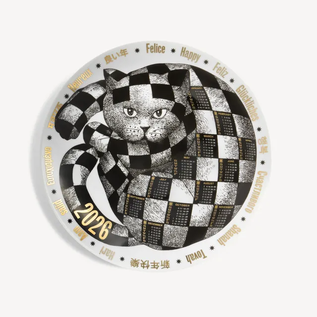 atelier-fornasetti-kalenderteller-2026-tema-variazioni-katze-850-stk image 1