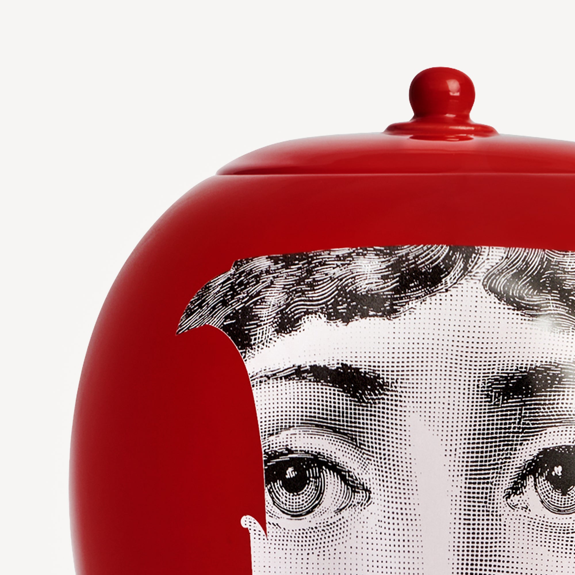atelier-fornasetti-sagome-di-vasi-vase-keramik-rot-limitiert image 5