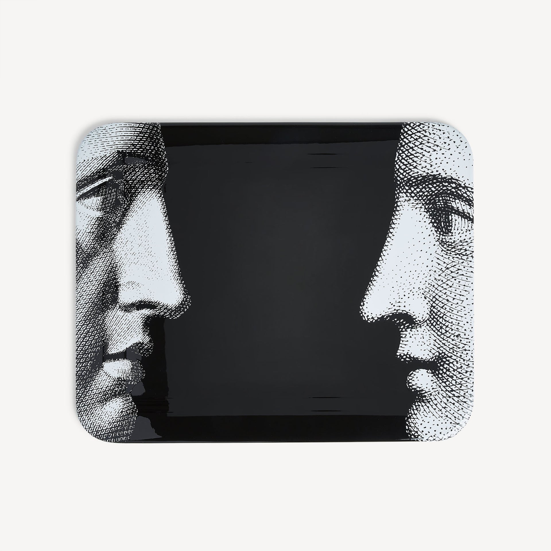 fornasetti-profili-tablett-holz-rechteckig-gesichter image 1