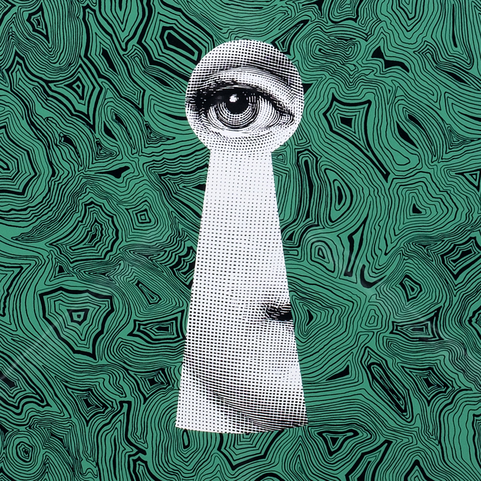 fornasetti-serratura-su-malachite-couchtisch-holz-gr-n image 3