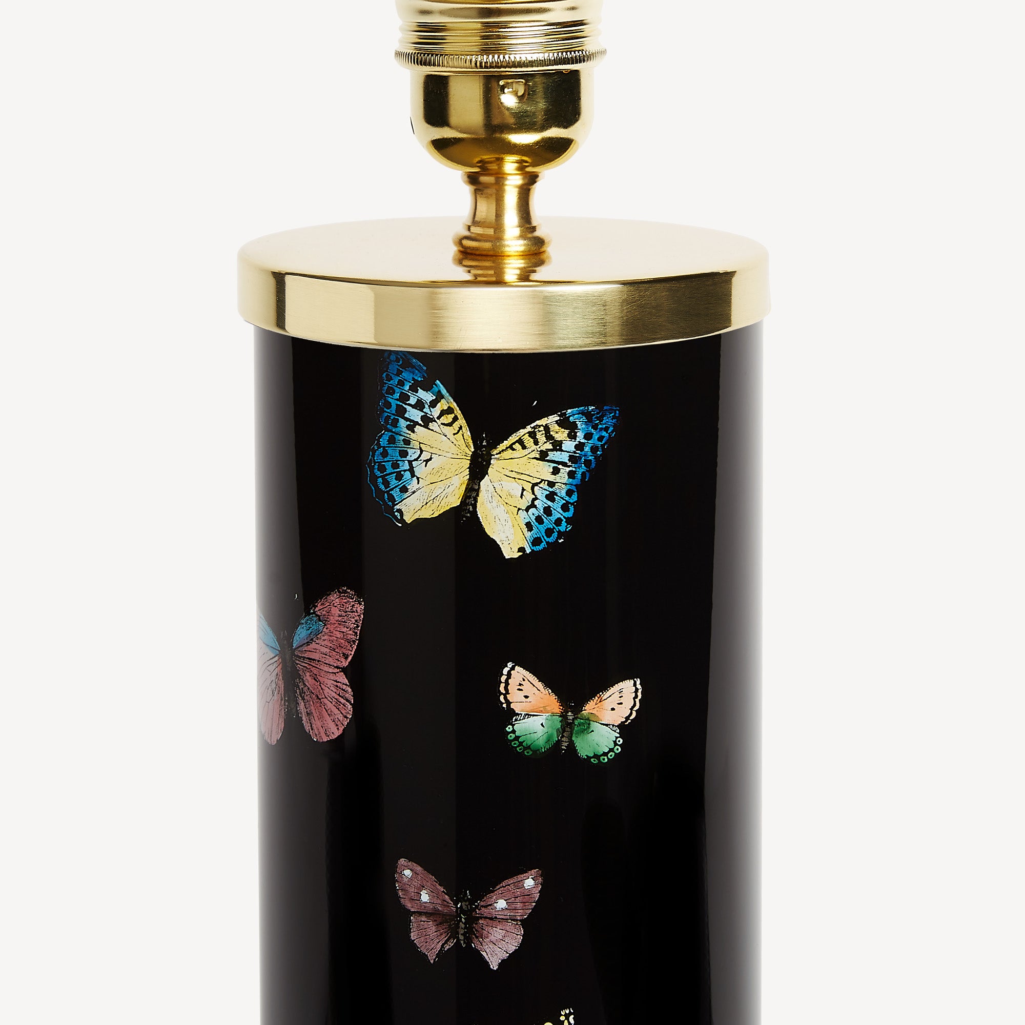 fornasetti-furniture-lampenfu-farfalle-schmetterling-metall image 3